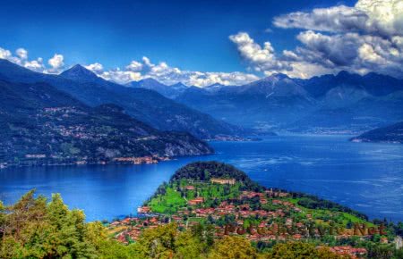 Озеро Комо в Италии Озеро Комо в Италии