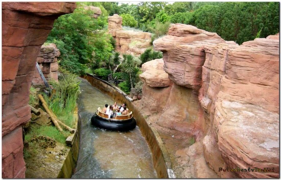 Аттракцион «Grand Canyon Rapids»