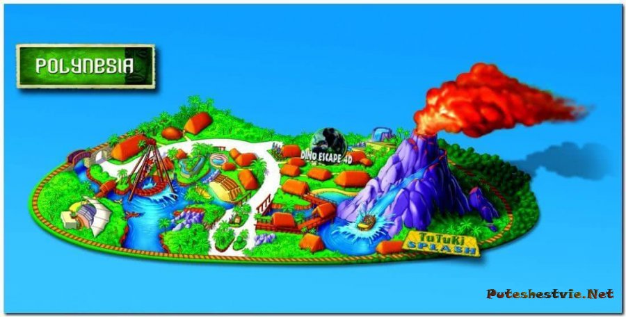 Тематическая зона Полинезия (Polynesia)