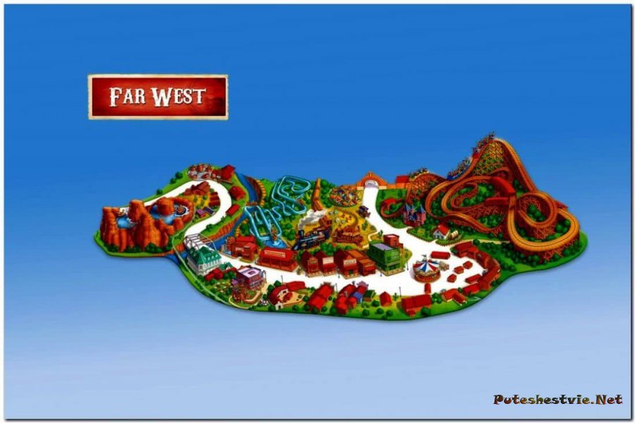 Тематическая зона Дикий Запад (Far West)