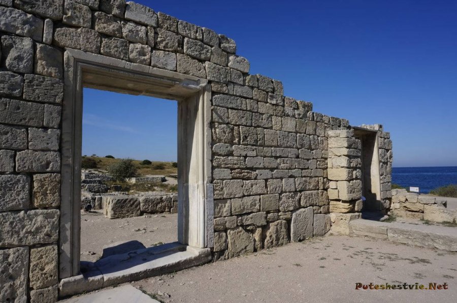 Развалины древнего Херсонеса