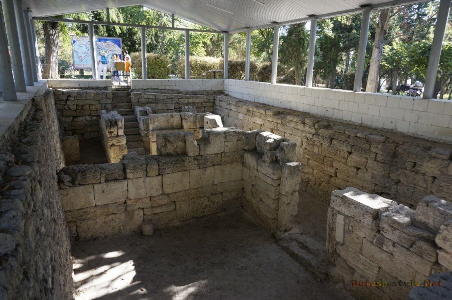 Развалины древнего Херсонеса