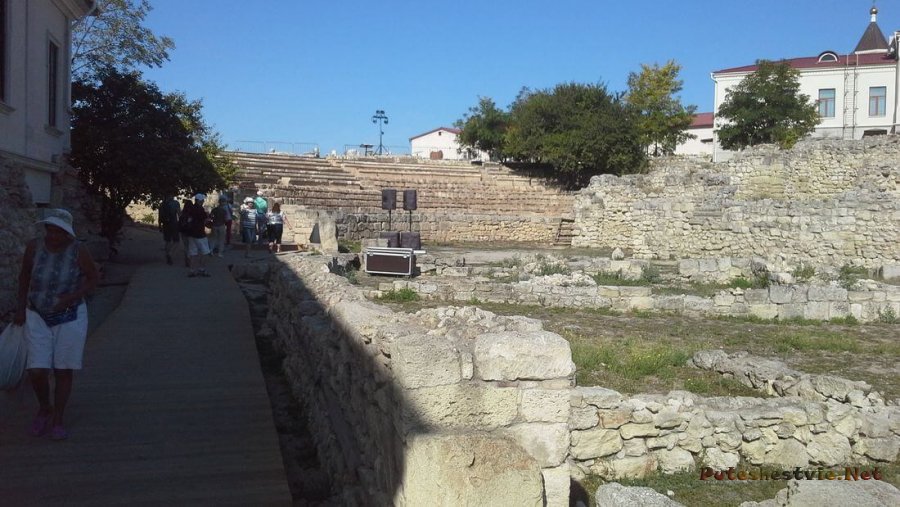 Развалины древнего Херсонеса