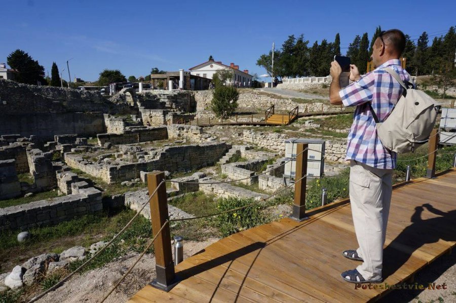 Развалины древнего Херсонеса