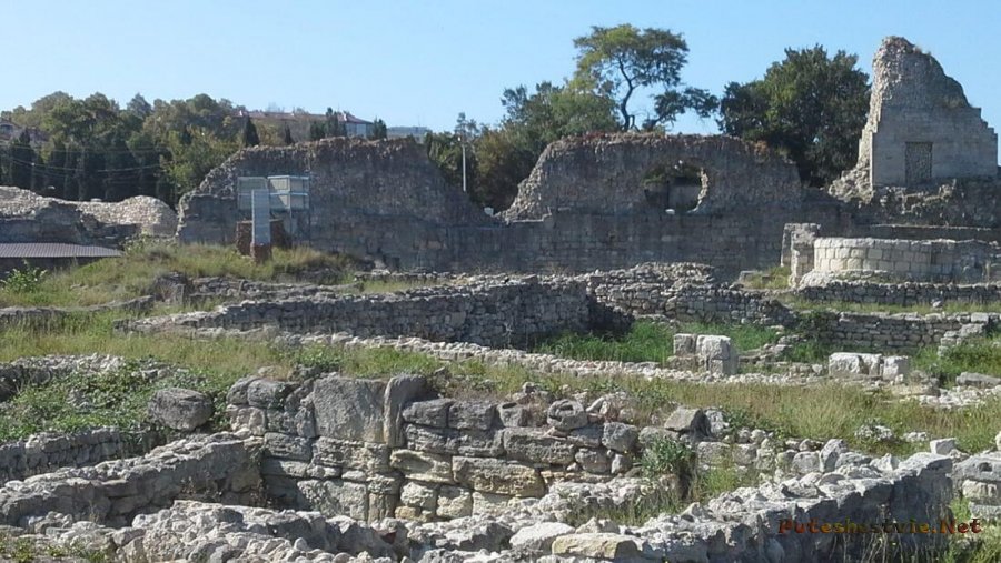 Развалины древнего Херсонеса