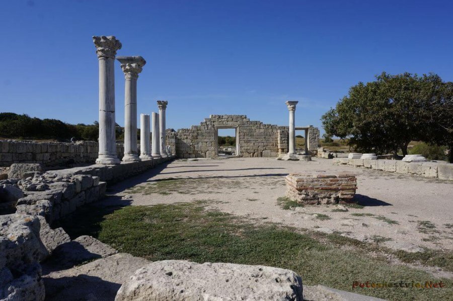 Развалины древнего Херсонеса