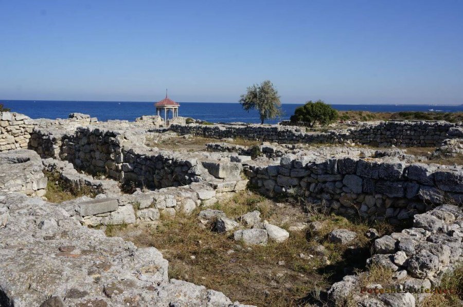 Развалины древнего Херсонеса