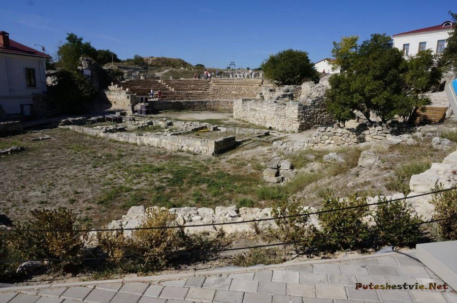 Развалины древнего Херсонеса