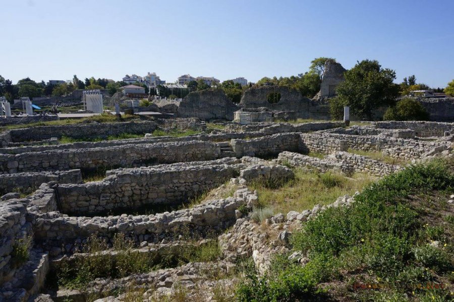 Развалины древнего Херсонеса