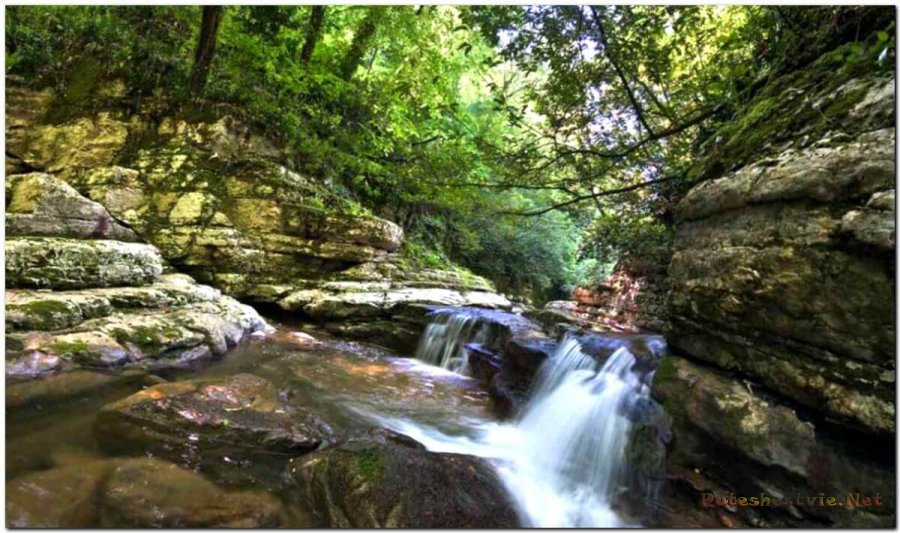 Агурские водопады в Сочи Агурские водопады в Сочи