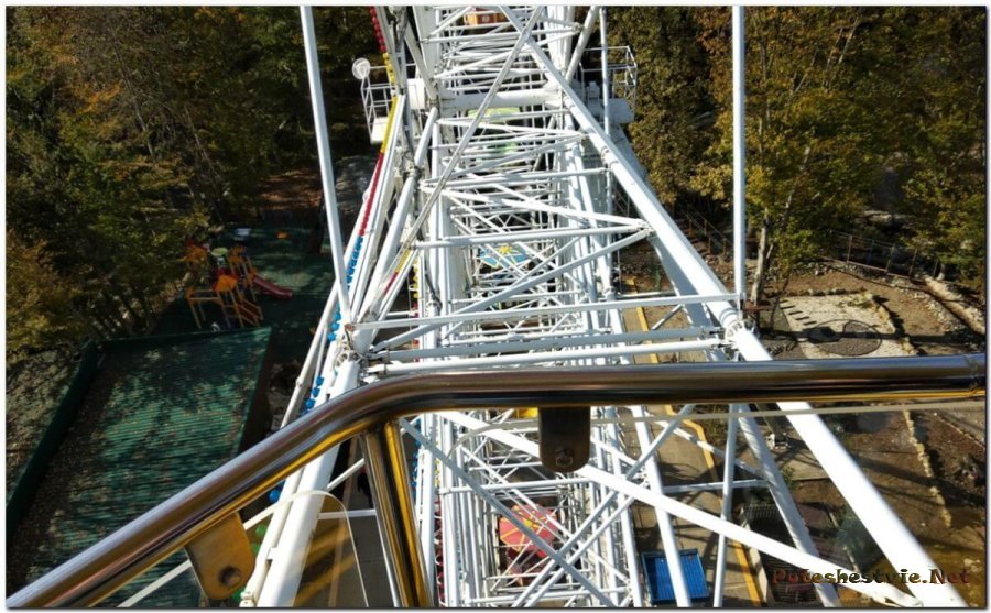 Колесо обозрения горы Ахун