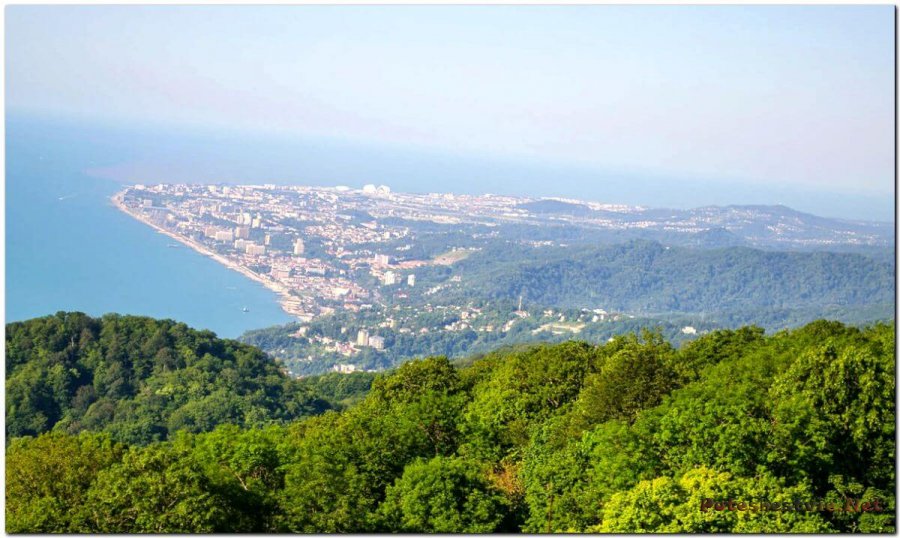 Гора Ахун в Сочи