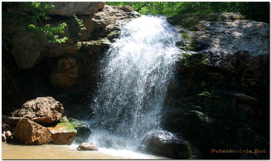 Водопад Руфабго в Адыгее