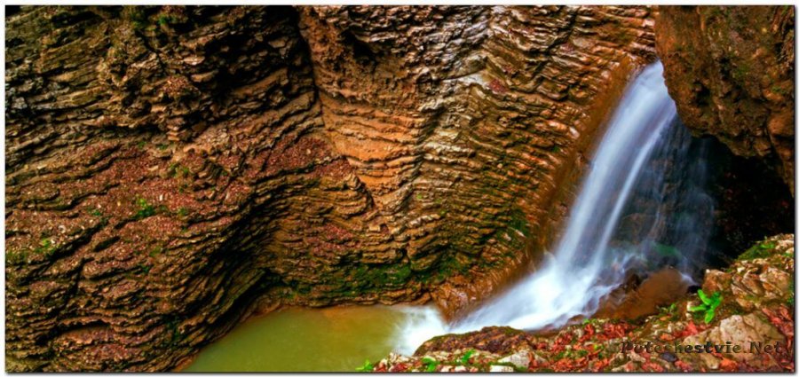 Водопад Руфабго в Адыгее