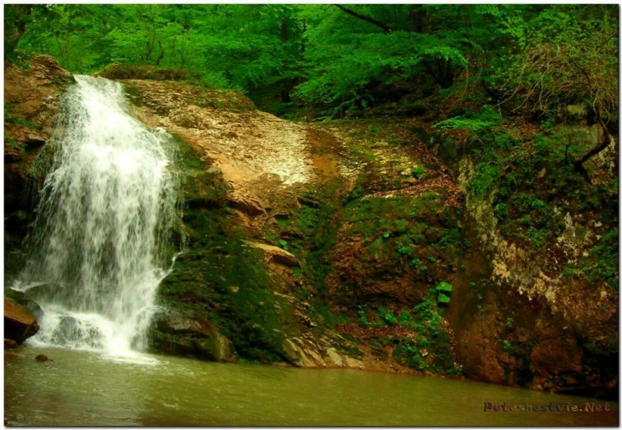 Водопад Руфабго в Адыгее