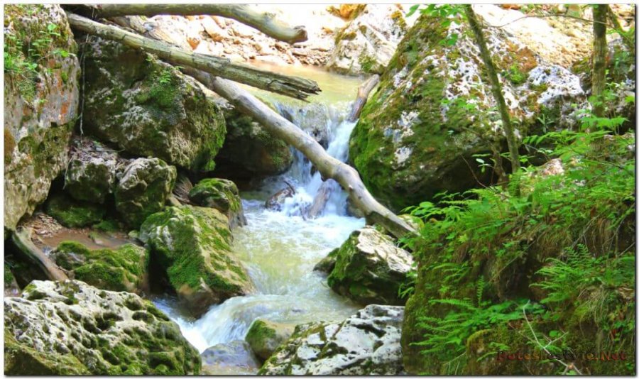 Водопад Руфабго в Адыгее