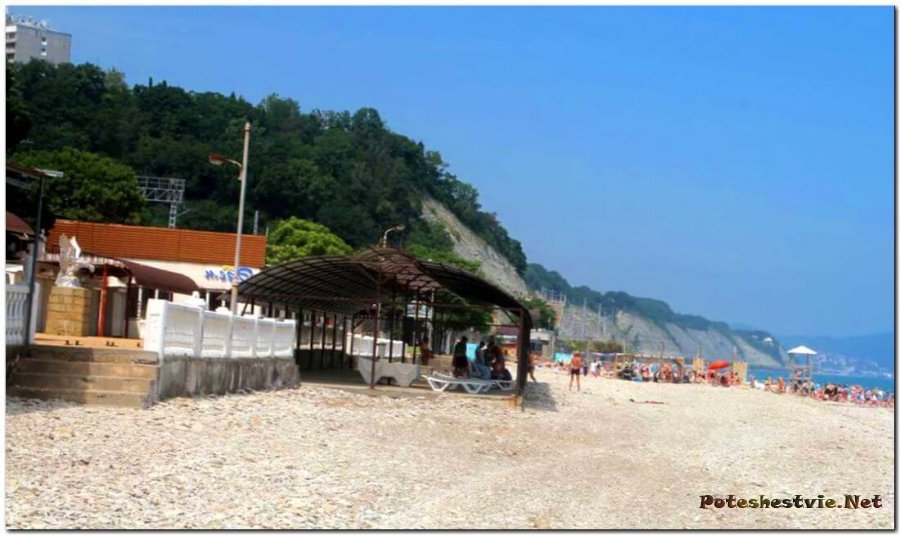 Пляж пансионата «Энергетик» Пляж пансионата «Энергетик»