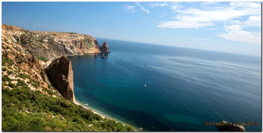 Мыс Фиолент в Крыму