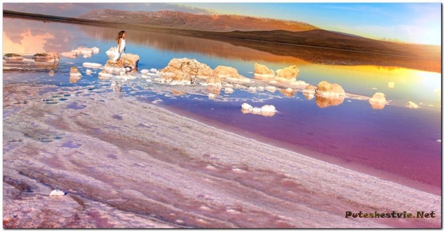 Кояшское озеро в Крыму