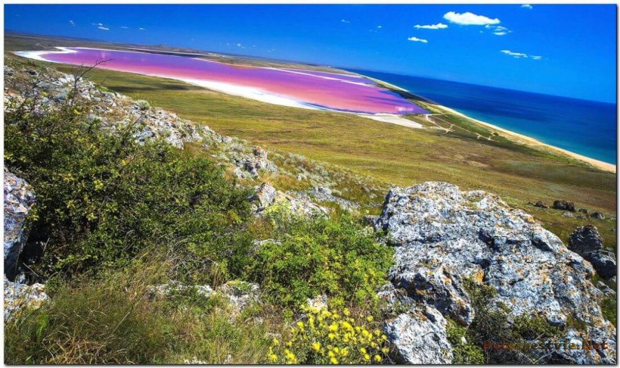 Кояшское озеро в Крыму