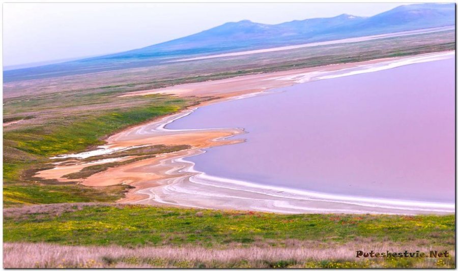 Кояшское озеро в Крыму