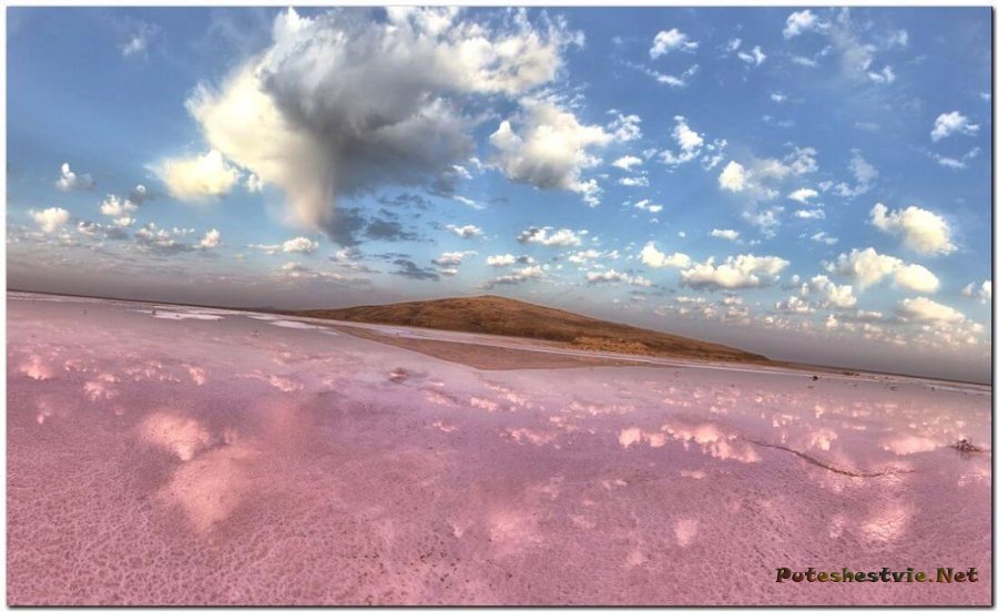 Кояшское озеро в Крыму