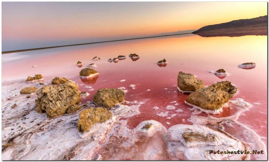 Кояшское озеро в Крыму