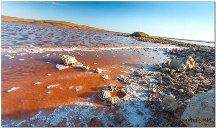 Кояшское озеро в Крыму