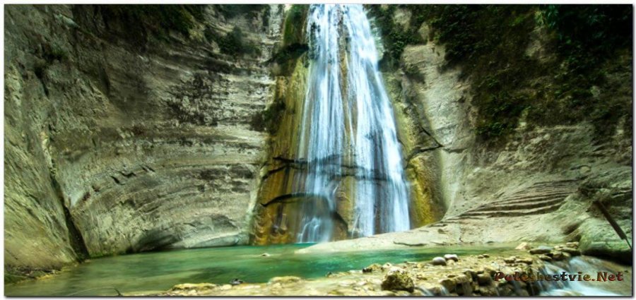 Памятник природы Чегемские водопады