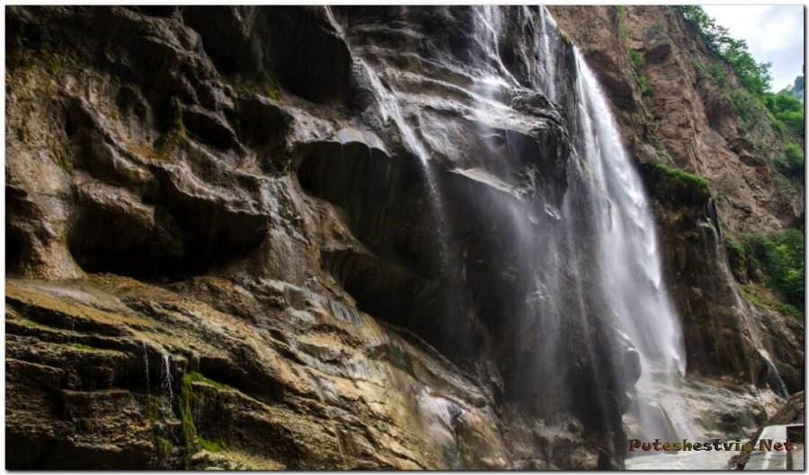 Памятник природы Чегемские водопады