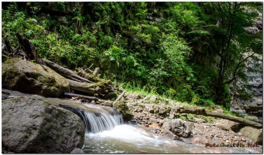 Памятник природы Чегемские водопады