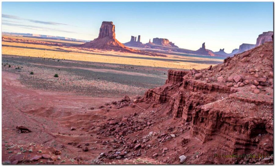 Долина Монументов в США