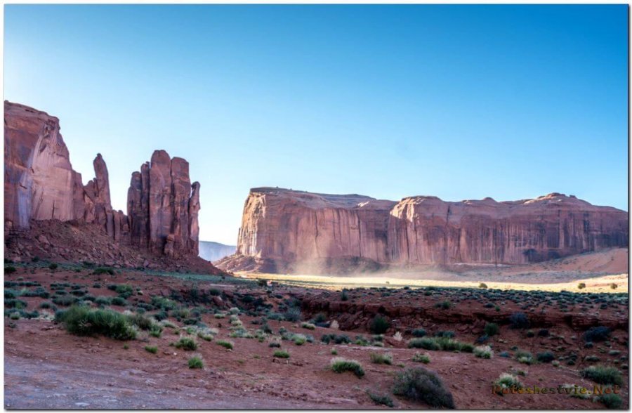 Долина Монументов в США