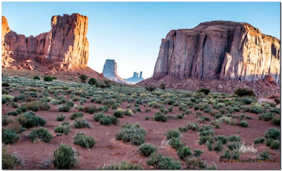 Долина Монументов в США