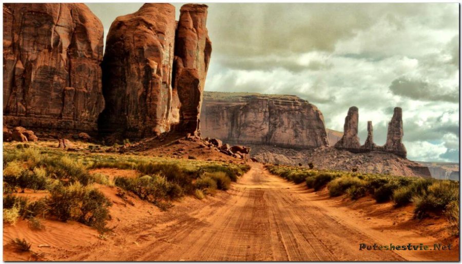 Долина Монументов в США