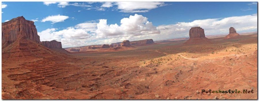 Долина Монументов в США