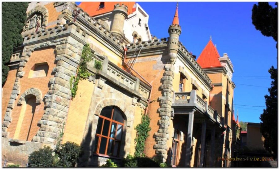 Дворец княгини Гагариной в Алуште