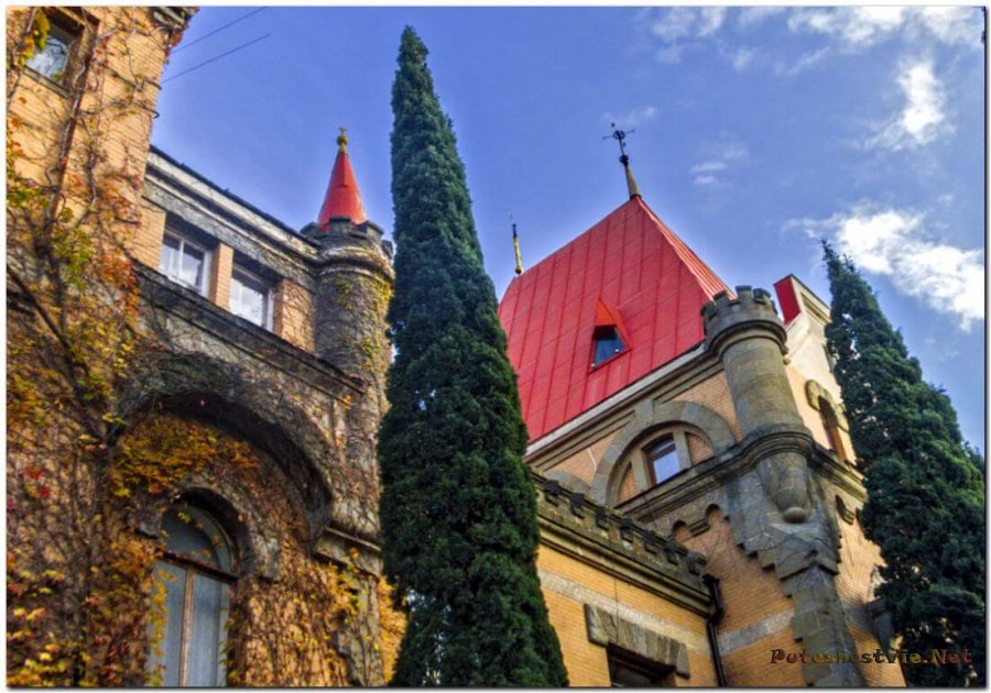 Дворец княгини Гагариной в Алуште